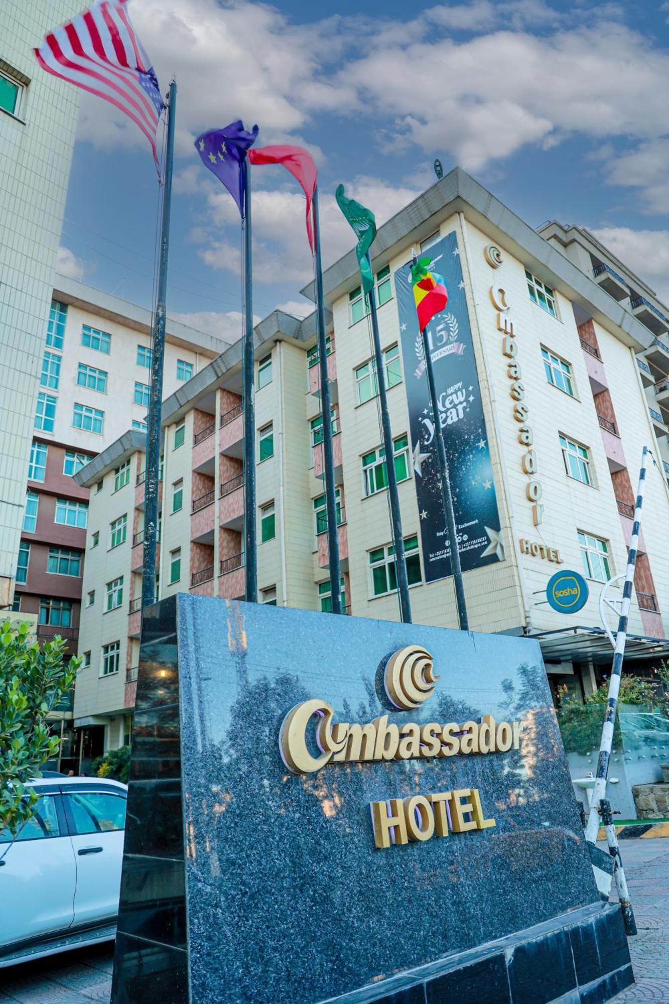 Ambassador Hotel Addis Abeba Exteriér fotografie
